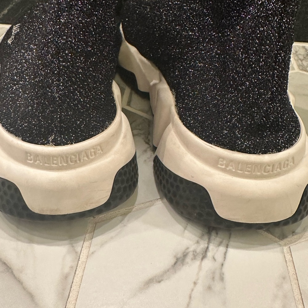 Sparkly Balenciaga speed sneakers 🪩 - Picture 8 of 9